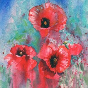 poppies painting
