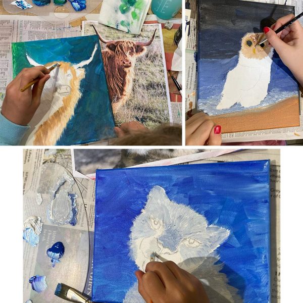 28 Oct Half Term Eerie Animal Art Workshop - Now full! - Image 3